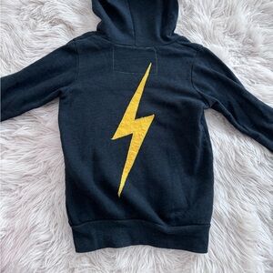 Kids Aviator Nation Bolt Full zip Sweatshirt